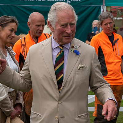 His Majesty The King visits the Great Yorkshire Show
