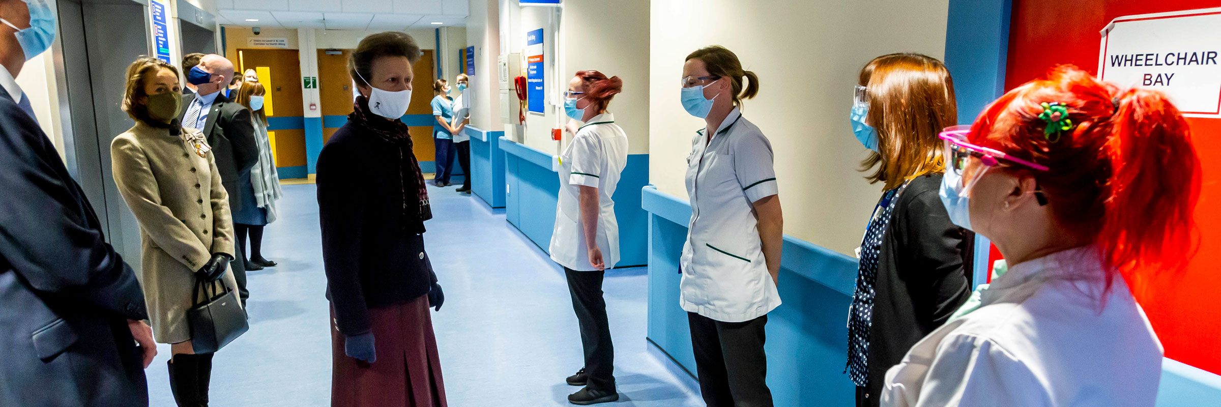 The Princess Royal visits Scarborough Hospital